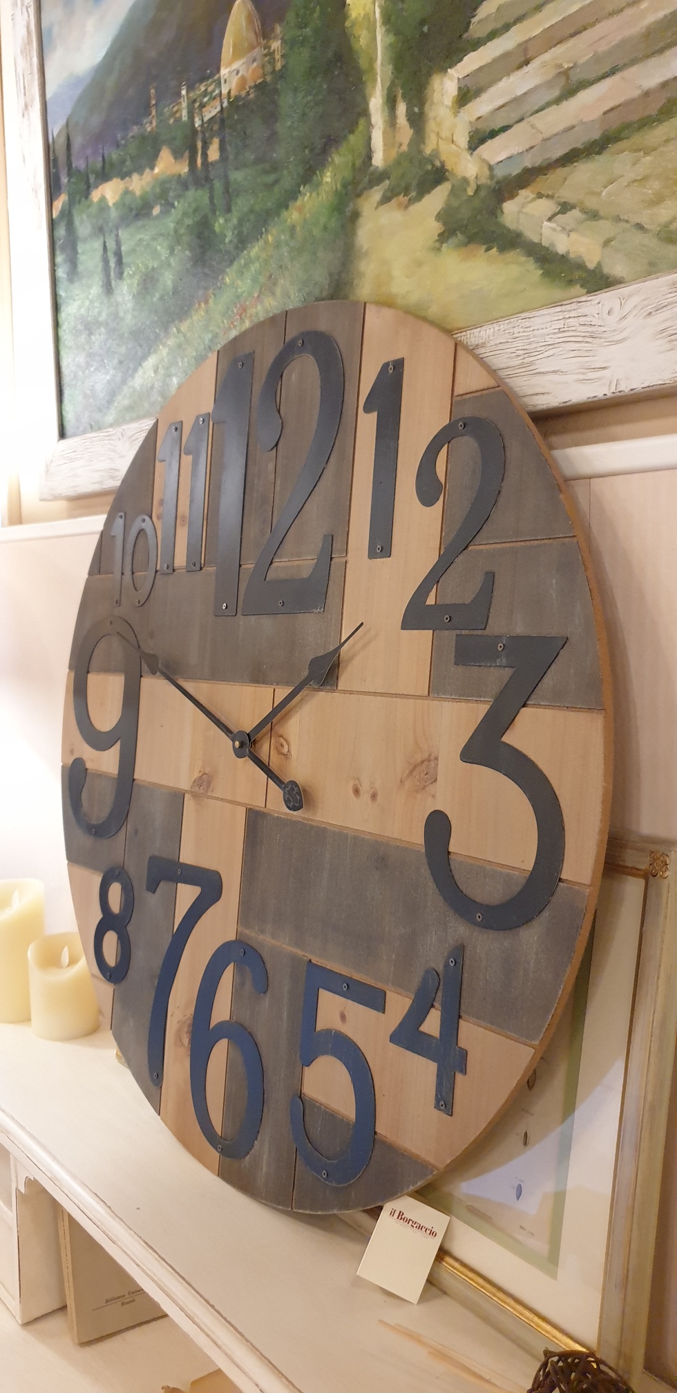 Numeri in legno per orologio fai da te - Complementi d'arredo montano,  rustico e country