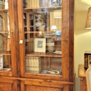 Libreria antica Toscana in legno di abete primi '800. Mobili antichi Siena e Firenze. (3)