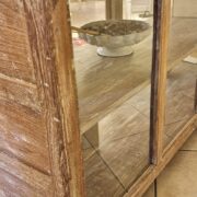 Vetrina antica in legno di olmo primi '900 in finitura naturale decapè. Mobili antichi Siena e Firenze (11)