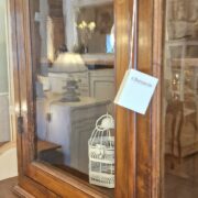 Credenza vetrina Toscana antica in legno di larice metà '800. Mobili antichi Siena e Firenze (3)