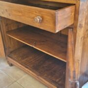 Credenza vetrina Toscana antica in legno di larice metà '800. Mobili antichi Siena e Firenze (8)