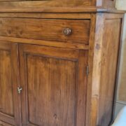 Credenza vetrina Toscana antica in legno di larice metà '800. Mobili antichi Siena e Firenze (9)